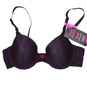 32B Maidenform‎ One Fab Fit Original Tailored Demi T-Shirt Bra NEW